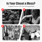Dust-Proof Compression Clothing Cover for Wardrobes