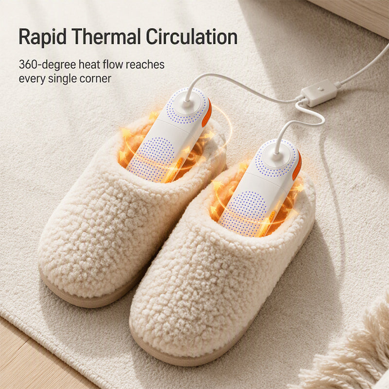 Retractable Electric Shoe Dryer with UV Sterilization🔥