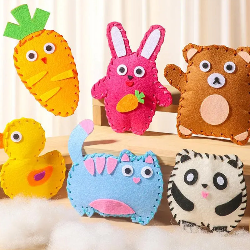 🥳HOT SALE🥳💞50K+ SOLD! Felt Sewing Kit – From £9.99! Easy stitch, soft material & safe needles. Fun family craft – grab yours! ✅
