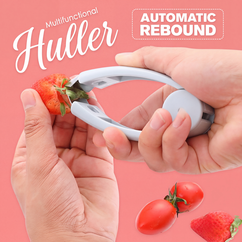 🥳HOT SALE🥳💞10K+ SOLD! Fruit Stem Remover – BUY 2 GET 1 FREE! 3-second hulling, food-grade & safe. Prep fast – grab yours! ✅