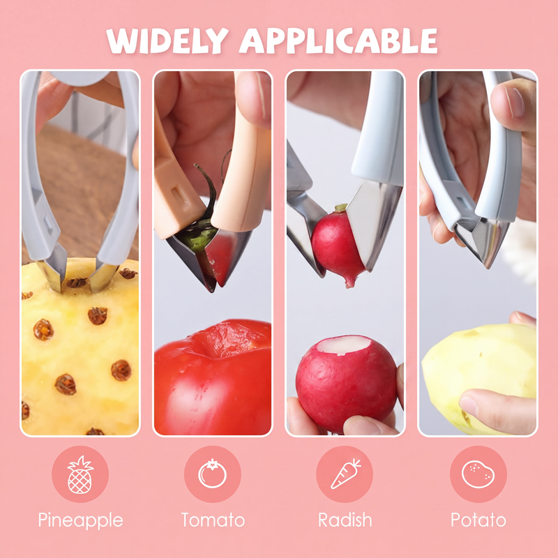 🥳HOT SALE🥳💞10K+ SOLD! Fruit Stem Remover – BUY 2 GET 1 FREE! 3-second hulling, food-grade & safe. Prep fast – grab yours! ✅