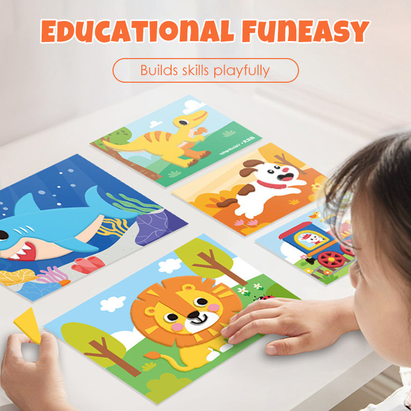 🥳HOT SALE🥳💞50K+ SOLD! Animal Foam Stickers – From £5.99! Pre-cut, reusable & no mess. Fun craft for kids – grab yours! ✅
