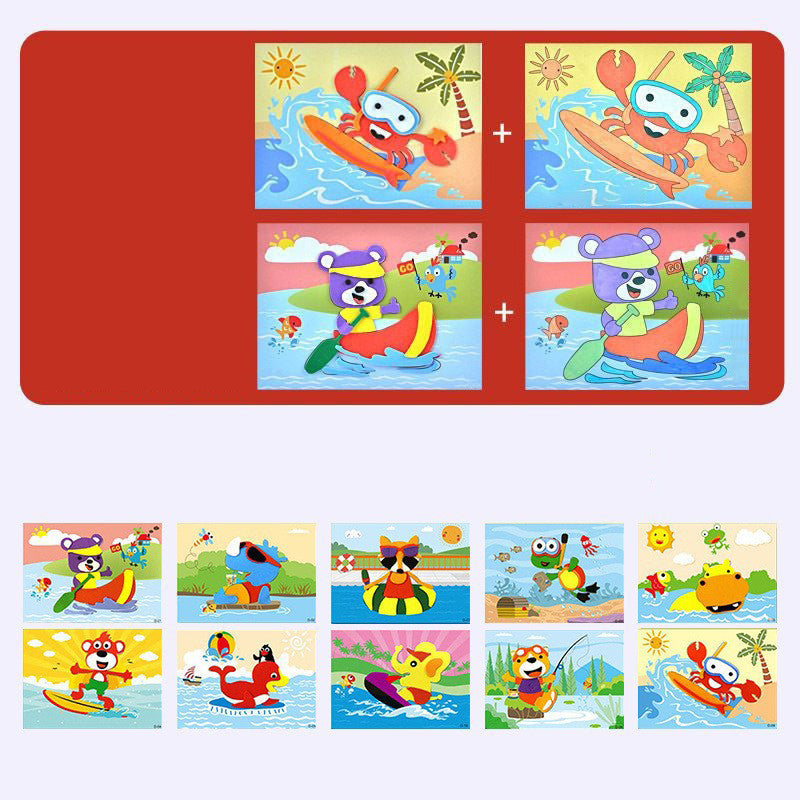 🥳HOT SALE🥳💞50K+ SOLD! Animal Foam Stickers – From £5.99! Pre-cut, reusable & no mess. Fun craft for kids – grab yours! ✅