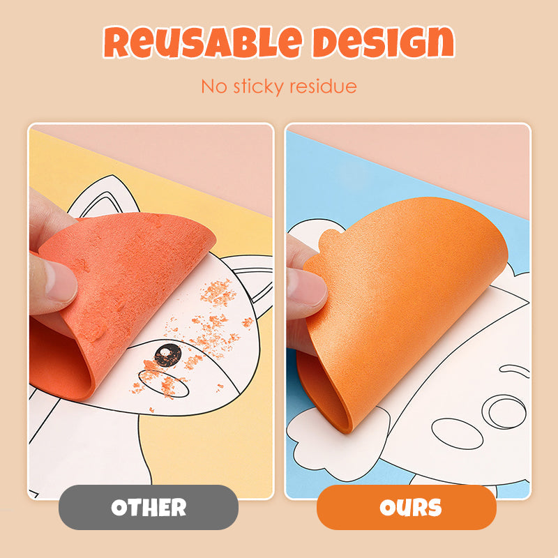 🥳HOT SALE🥳💞50K+ SOLD! Animal Foam Stickers – From £5.99! Pre-cut, reusable & no mess. Fun craft for kids – grab yours! ✅