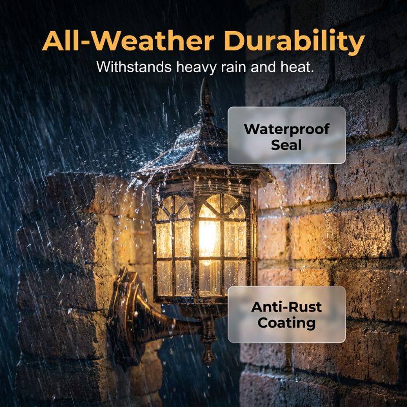 ⏳Limited-time 50% off⏰Solar Wall Light – Motion sensor & all-weather ready💡☀️