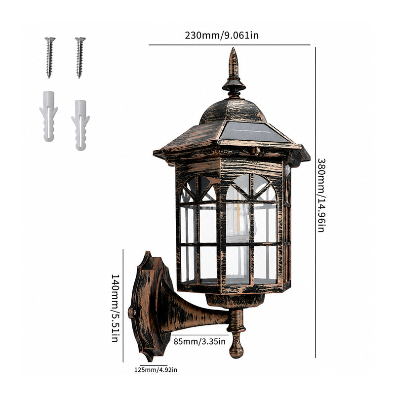 ⏳Limited-time 50% off⏰Solar Wall Light – Motion sensor & all-weather ready💡☀️