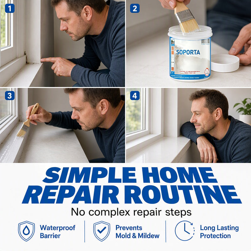 💧50% OFF | Clear Multi‑Surface Waterproof Repair Sealant – Invisible Leak‑Sealing Coating, Brush‑On For Roofs, Tiles & Outdoor Walls!