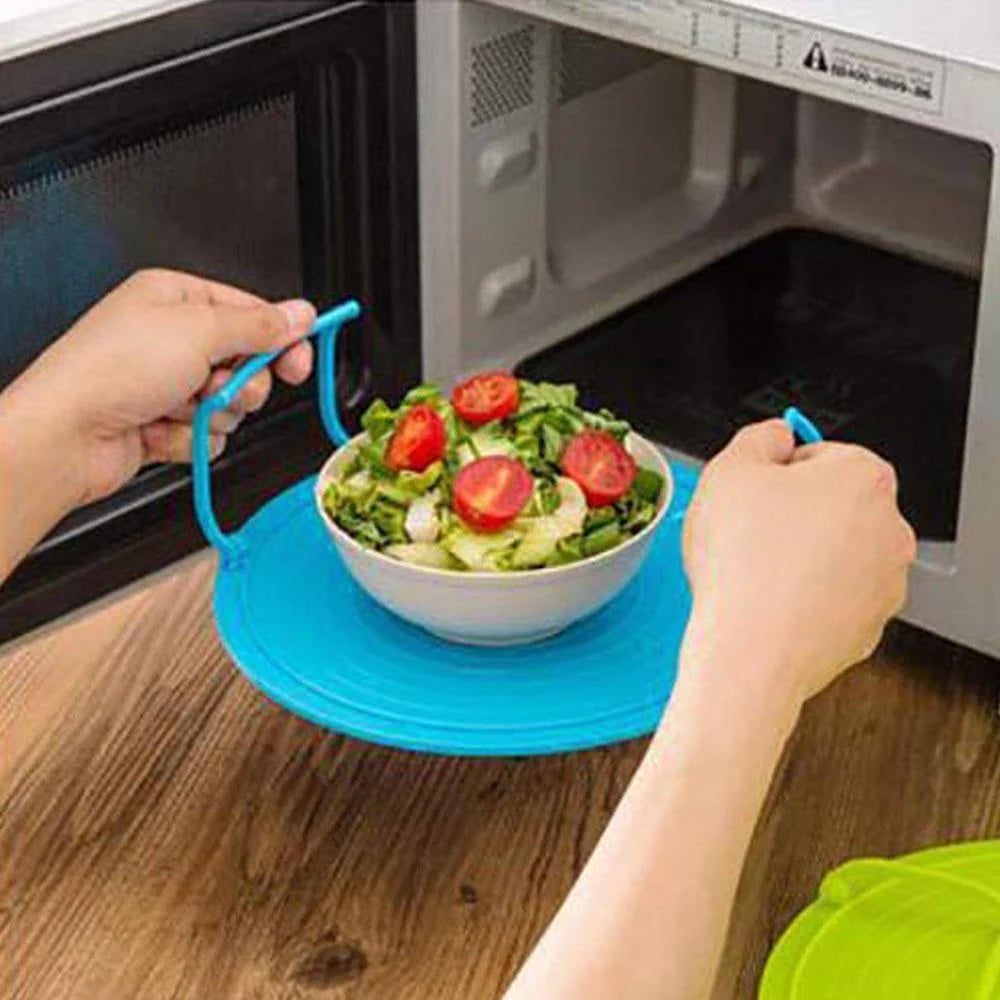 🥳2026 HOT SALE🥳💞50K+ SOLD! ⏱️🔥 50% OFF! Microwave Folding Tray – Create 2 layers, heat 2 dishes at once – save time & energy! Food‑grade silicone, heat‑resistant up to 480°F. From £6.99 – buy more, save more! 🍱✨