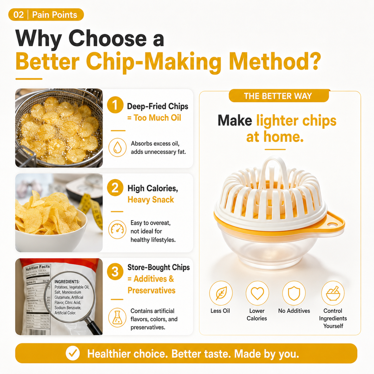 🥳HOT SALE🥳💞49K+ SOLD! Chip Maker – From £9.99! Oil-free, crispy & food-grade. Healthy snacking – grab yours! ✅
