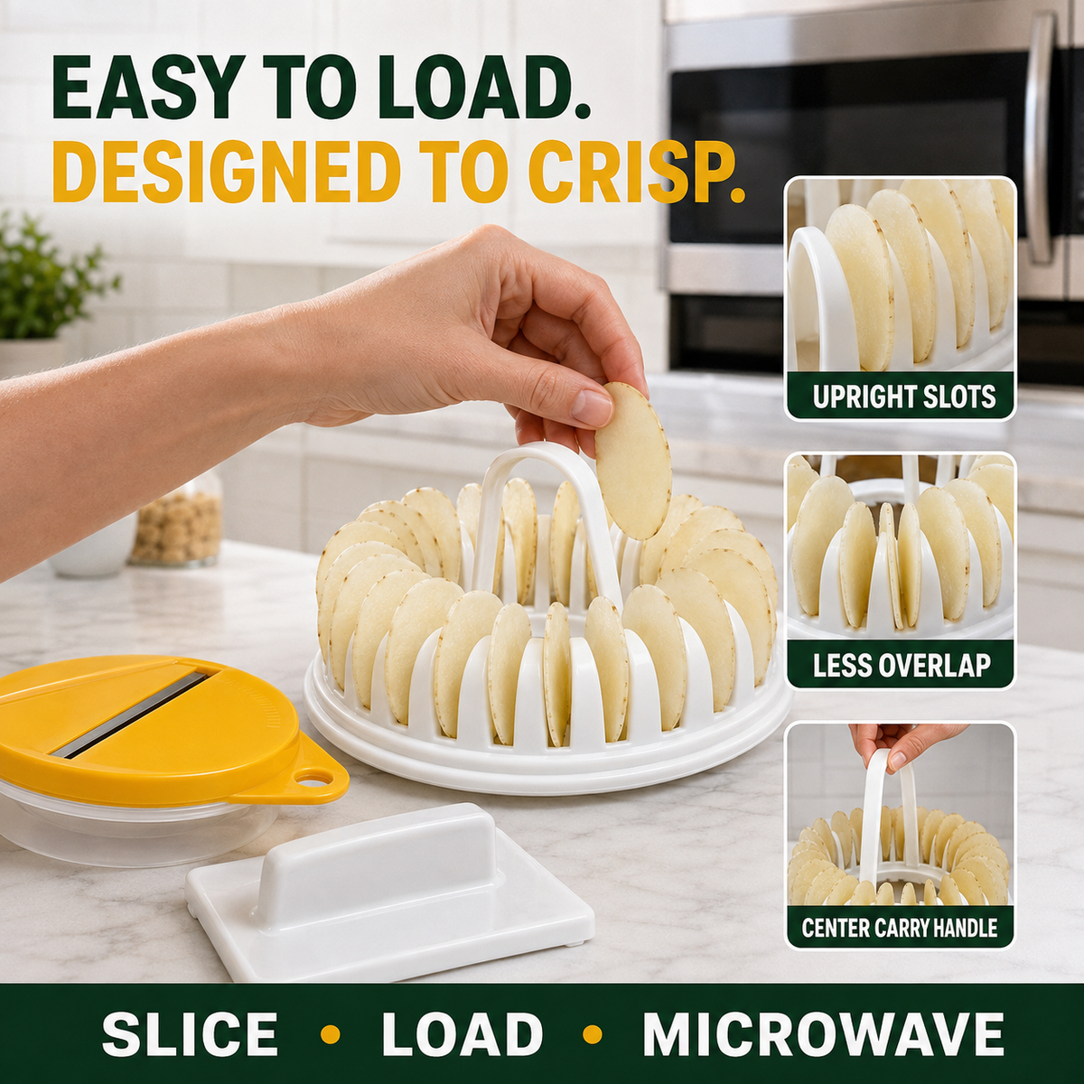 🥳HOT SALE🥳💞49K+ SOLD! Chip Maker – From £9.99! Oil-free, crispy & food-grade. Healthy snacking – grab yours! ✅