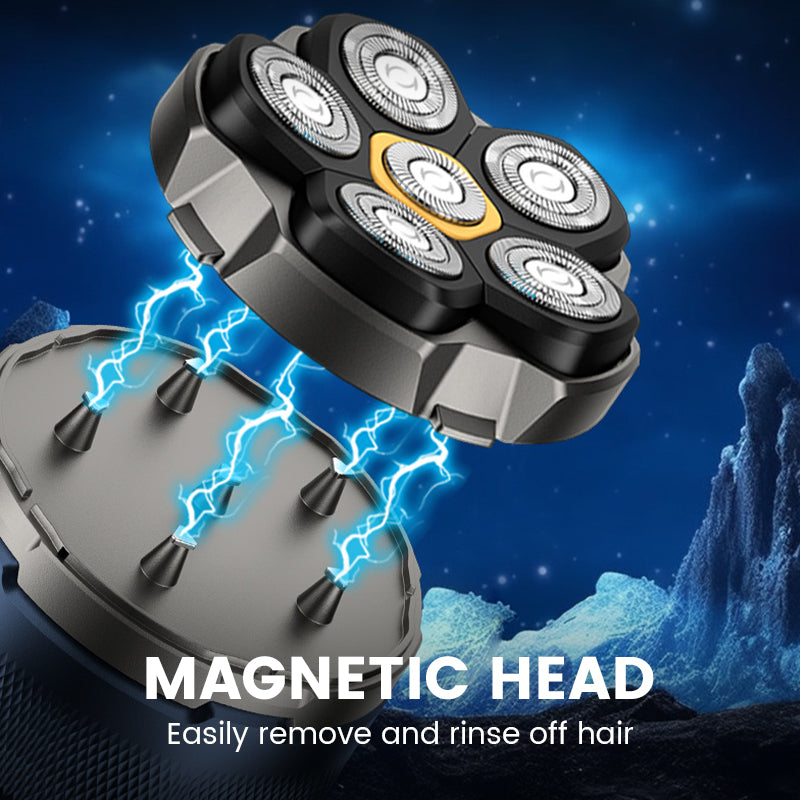 🥳HOT SALE🥳💞49K+ SOLD! Head Shaver – From £24.99! 6-blade, magnetic clean & IPX6 waterproof. Smooth, fast shave – grab yours! ✅