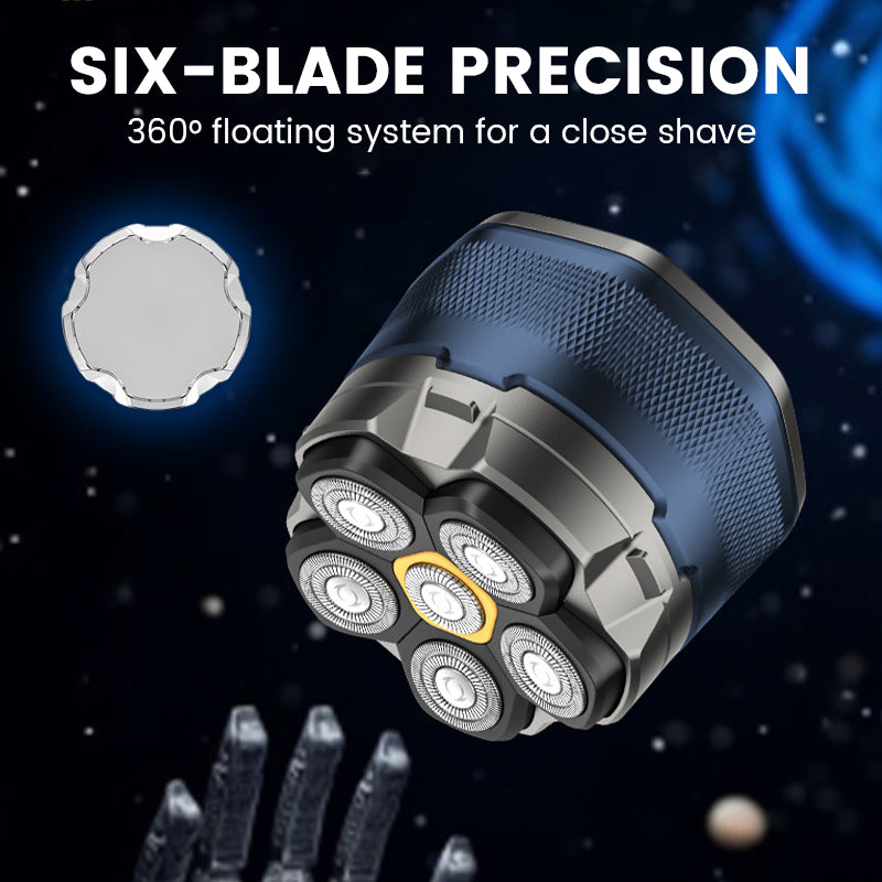🥳HOT SALE🥳💞49K+ SOLD! Head Shaver – From £24.99! 6-blade, magnetic clean & IPX6 waterproof. Smooth, fast shave – grab yours! ✅