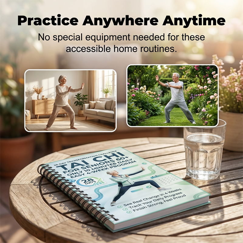 ⏳ Limited-Time Offer: 50% OFF ⏰ Wellness Tip | 28-Day Tai Chi Book 🧘☯️