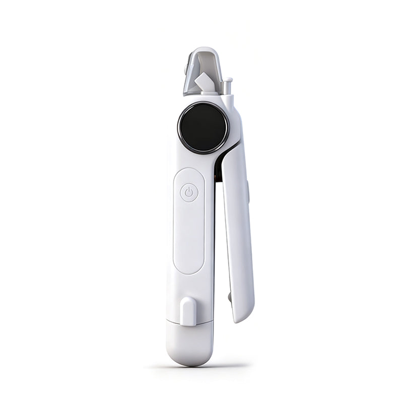 2-in-1 Electric Pet Nail Grinder & Clipper with LED Lights