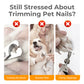 2-in-1 Electric Pet Nail Grinder & Clipper with LED Lights