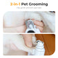 2-in-1 Electric Pet Nail Grinder & Clipper with LED Lights