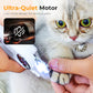2-in-1 Electric Pet Nail Grinder & Clipper with LED Lights
