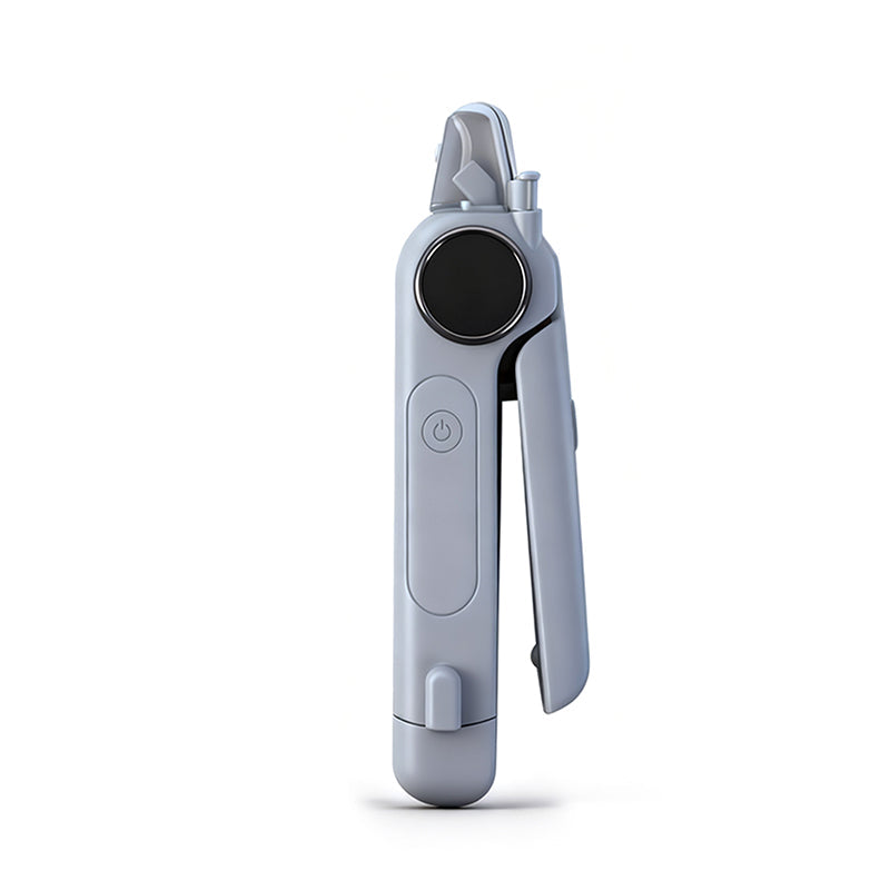 2-in-1 Electric Pet Nail Grinder & Clipper with LED Lights