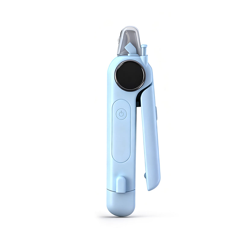 2-in-1 Electric Pet Nail Grinder & Clipper with LED Lights