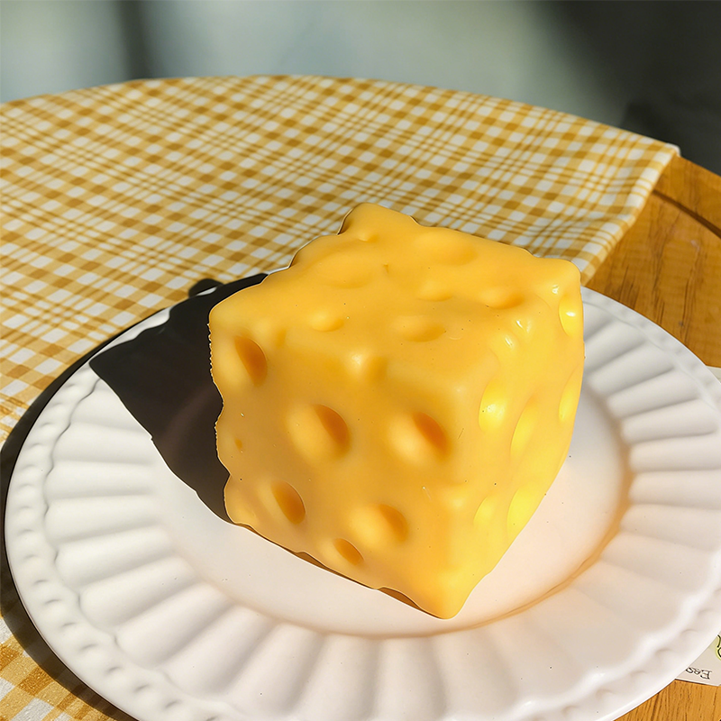 🥳HOT SALE🥳💞50K+ SOLD! Cheese Squishy – From £4.99! Extra large, slow rebound & durable. Stress relief fun – grab yours! ✅