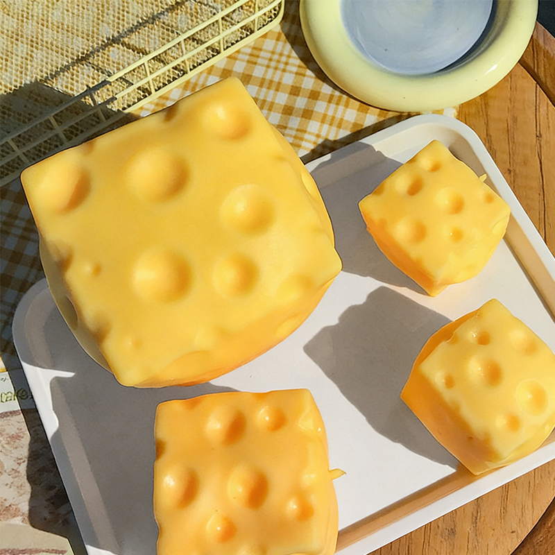 🥳HOT SALE🥳💞50K+ SOLD! Cheese Squishy – From £4.99! Extra large, slow rebound & durable. Stress relief fun – grab yours! ✅