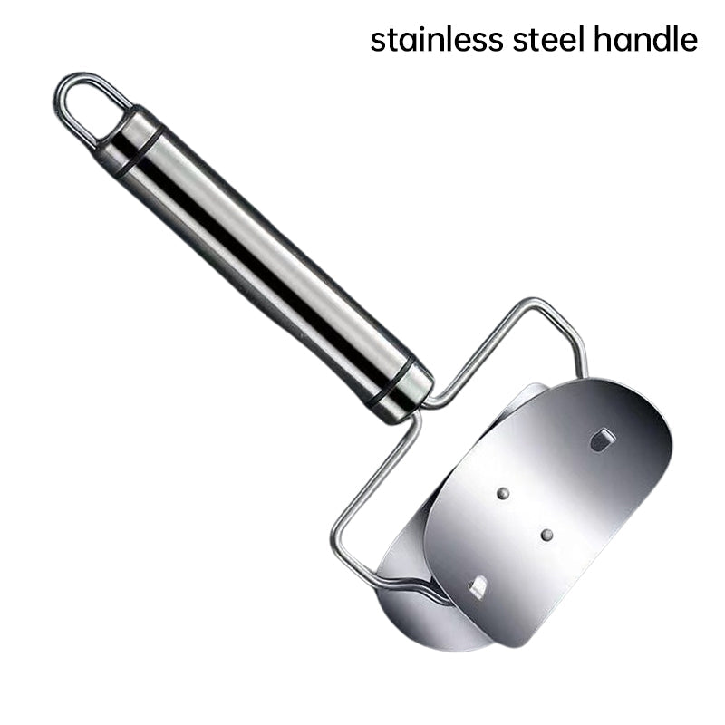 🥳HOT SALE🥳💞50K+ SOLD! Dumpling Cutter – From £5.99! Stainless steel, wood handle & even cuts. Perfect wrappers – grab yours! ✅