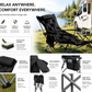 ⏳Time-Limited Special⏰Portable, adjustable folding chair for outdoor use – Lightweight, sturdy & versatile 🏕️✨
