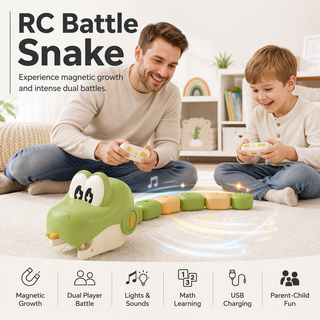 🥳HOT SALE🥳💞50K+ SOLD! RC Snake – From £24.99! Magnetic segments, responsive control & FREE SHIPPING on 2+. Family fun – grab yours! ✅