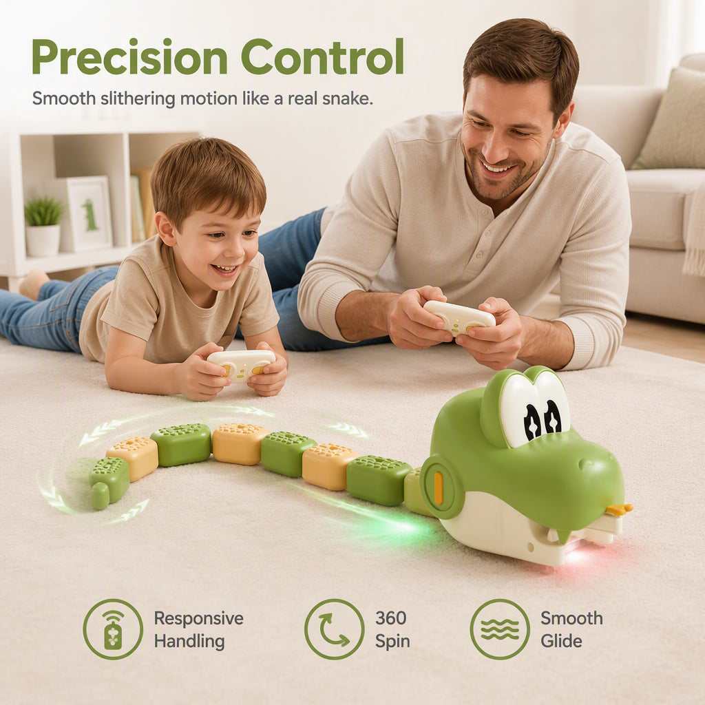 🥳HOT SALE🥳💞50K+ SOLD! RC Snake – From £24.99! Magnetic segments, responsive control & FREE SHIPPING on 2+. Family fun – grab yours! ✅