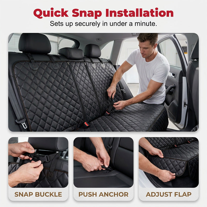 🥳HOT SALE🥳💞10K+ SOLD! Dog Car Seat – From £21.99! Waterproof, seatbelt openings & foldable. Clean car, happy pet – grab yours! ✅