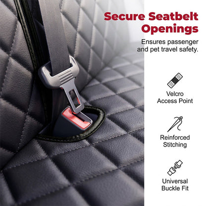 🥳HOT SALE🥳💞10K+ SOLD! Dog Car Seat – From £21.99! Waterproof, seatbelt openings & foldable. Clean car, happy pet – grab yours! ✅