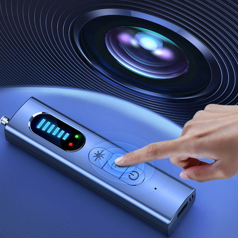 🔍Hidden Camera Detector🔍 – 4-in-1 RF, Infrared Lens & Magnetic Detection – Ideal for Hotels, Offices & Travel Privacy ⚡
