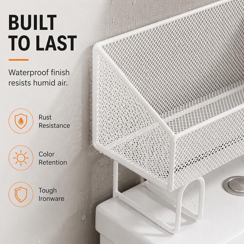 Space-Saving Bathroom Organizer