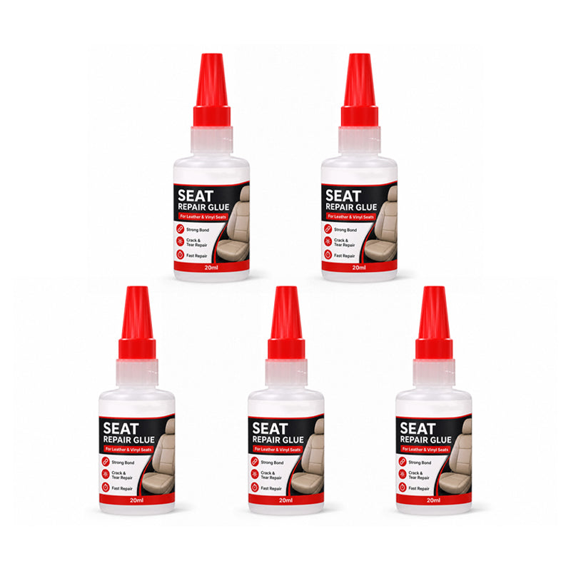 🚗57% OFF NOW! Quick Dry Car Seat Leather Repair Glue‑ Precision Nozzle Vinyl & Leather Adhesive, Permanent Bond Repair Glue for Car Seats, Sofas & Leather Furnitures