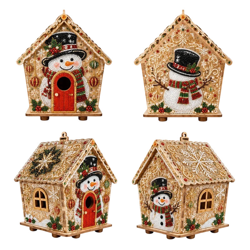 🎄Christmas Pre Sale￡9.99!!☃️3D DIY Pearl Art Christmas Painting Kit