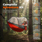 ⏰50% OFF – LAST CHANCE⏰ Portable Hammock with Mosquito Netting – Self-Supporting Canopy – Quick-Dry Fabric – Heavy-Duty Straps & Carabiners! 🔥