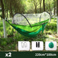 ⏰50% OFF – LAST CHANCE⏰ Portable Hammock with Mosquito Netting – Self-Supporting Canopy – Quick-Dry Fabric – Heavy-Duty Straps & Carabiners! 🔥