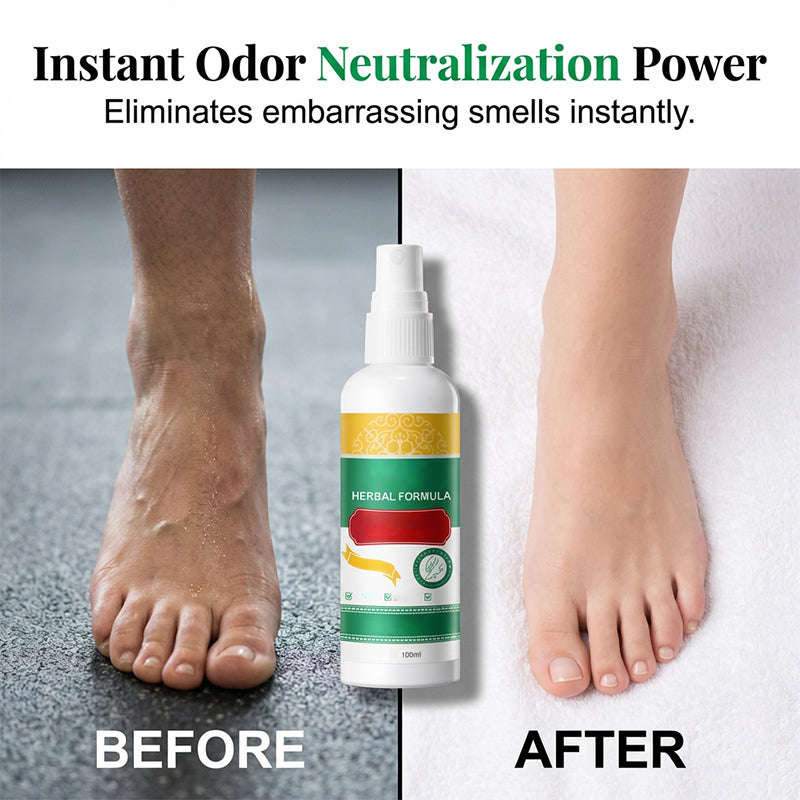 🥳HOT SALE🥳💞10K+ SOLD! Foot Care Spray – From £4.99! Herbal formula, removes calluses & neutralizes odor. Fresh feet – grab yours! ✅
