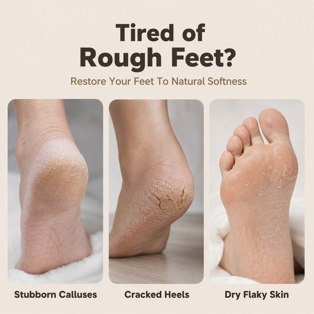 🥳HOT SALE🥳💞10K+ SOLD! Foot Remover – From £7.99! 3-in-1, nano glass & dual speed. Soft, smooth feet – grab yours! ✅