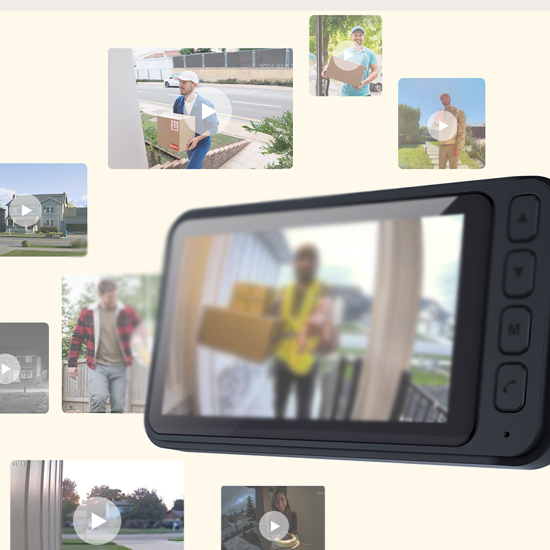 📹 Save 50%! 🔔 Wireless Video Doorbell – 4.3″ monitor, HD camera & no monthly fee ✨