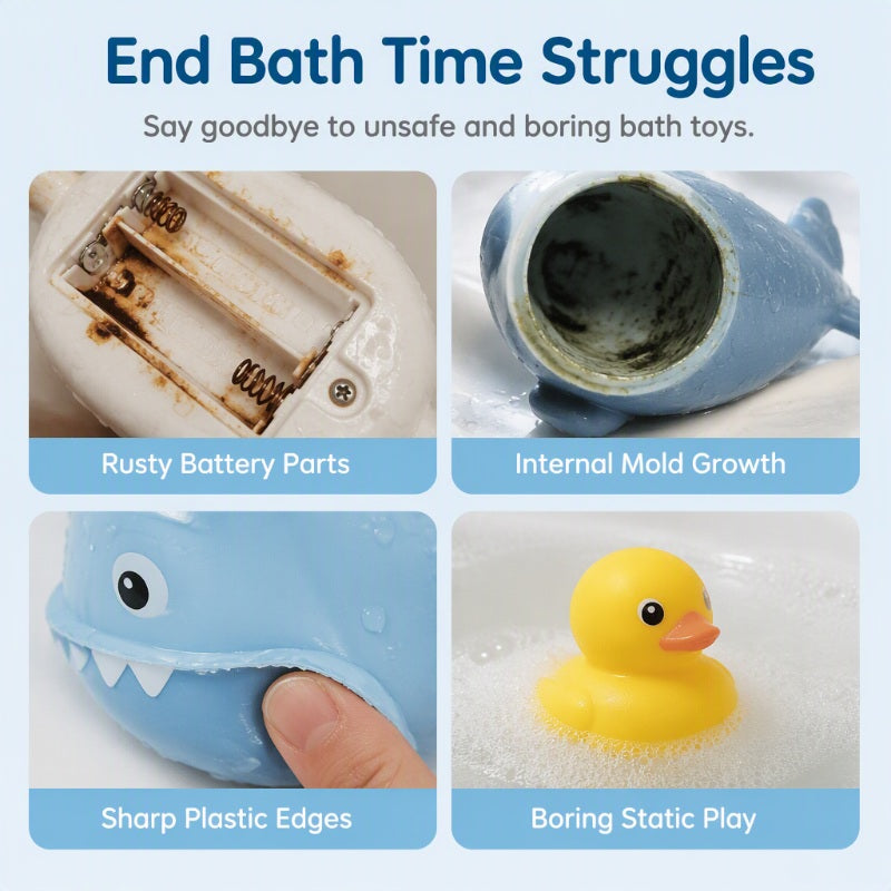 Cute Wind-Up Bath Toy for Toddlers