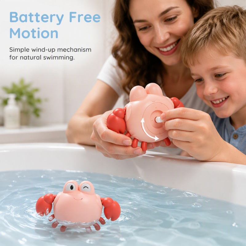 Cute Wind-Up Bath Toy for Toddlers