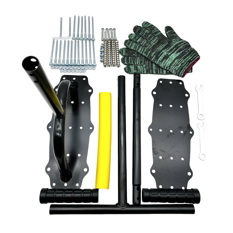 🌱 Heavy-Duty Lawn Aerator – Step In, Loosen Tough Soil & Keep Working 💪