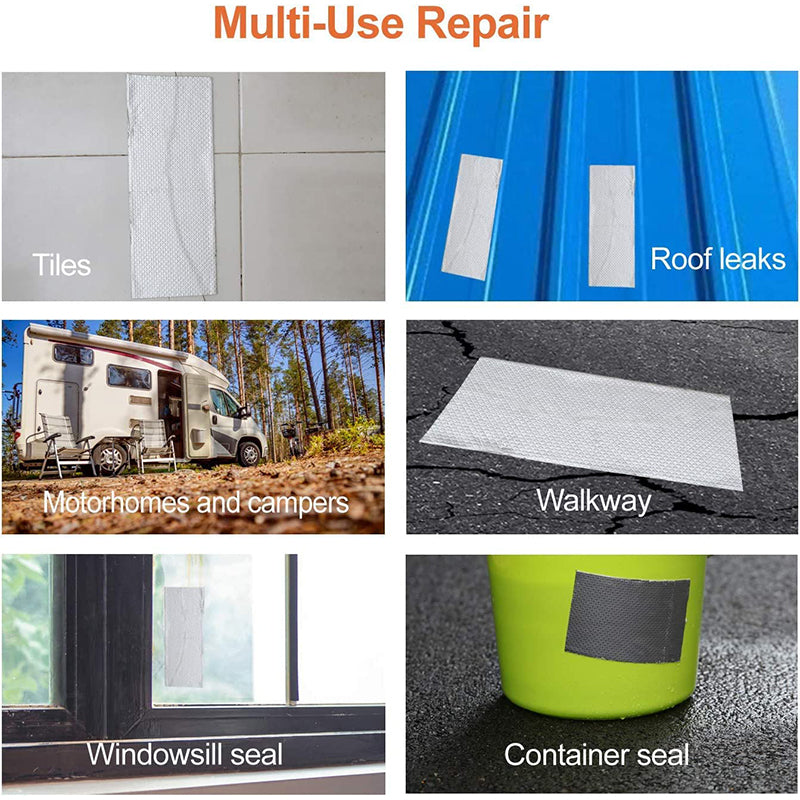 ⏳Time-Limited Special⏰Heavy-duty, waterproof aluminum tape – Immediate repair and sealing of leaks