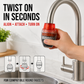 🥳HOT SALE🥳💞10K+ SOLD! Water Purifier – From £5.99! 5-layer filtration, splash-free & easy install. Cleaner water – grab yours! ✅