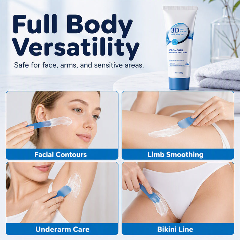 🌿✨ Gentle Hair Removal Cream – 50% OFF! Aloe vera & centella formula, pain-free full-body use – smooth, soft skin at home. 💖