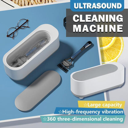 🥳2026 BESTSELLER🥾 Ultrasonic Cleaner – 360° 3D Cleaning, No Blind Spots – For Glasses, Dentures, Makeup Brushes & Toys – Lightweight! 🛡️💨