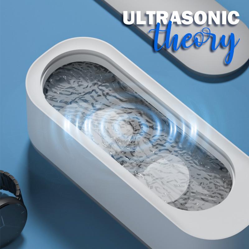 🥳2026 BESTSELLER🥾 Ultrasonic Cleaner – 360° 3D Cleaning, No Blind Spots – For Glasses, Dentures, Makeup Brushes & Toys – Lightweight! 🛡️💨