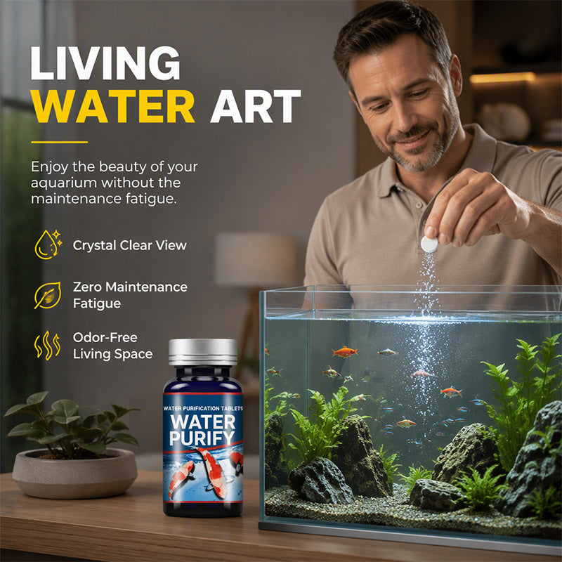 🥳HOT SALE🥳💞10K+ SOLD! Aquarium Tablets – From £6.99! 50 tablets, nitrifying bacteria & clear water. Healthy tank – grab yours! ✅