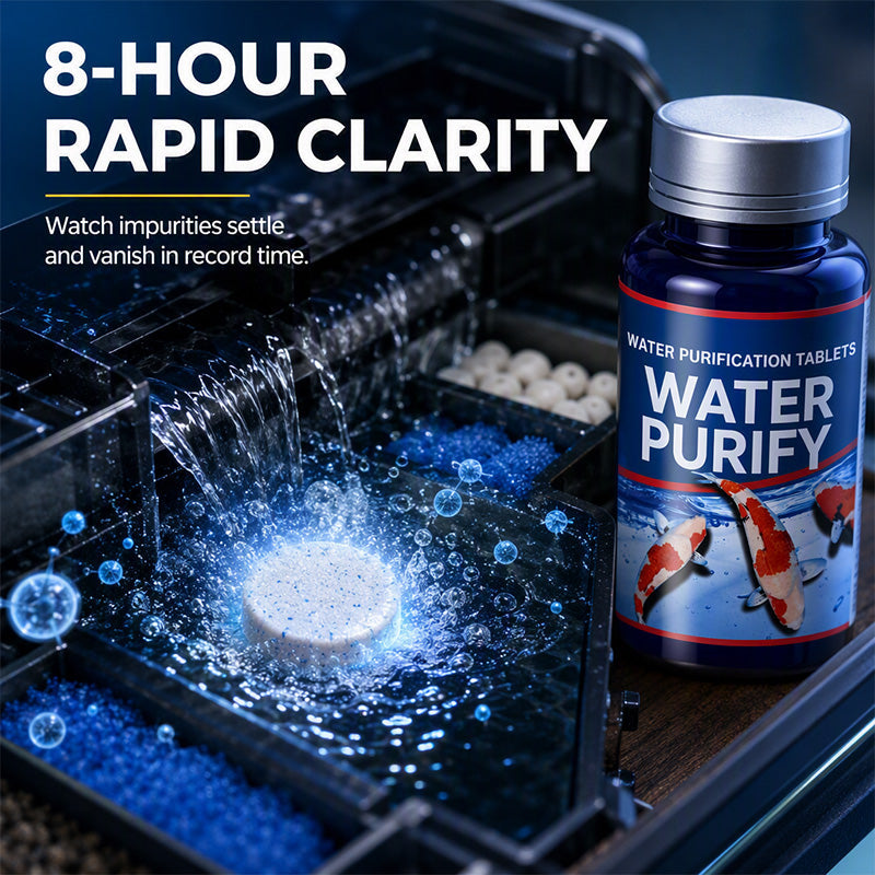 🥳HOT SALE🥳💞10K+ SOLD! Aquarium Tablets – From £6.99! 50 tablets, nitrifying bacteria & clear water. Healthy tank – grab yours! ✅